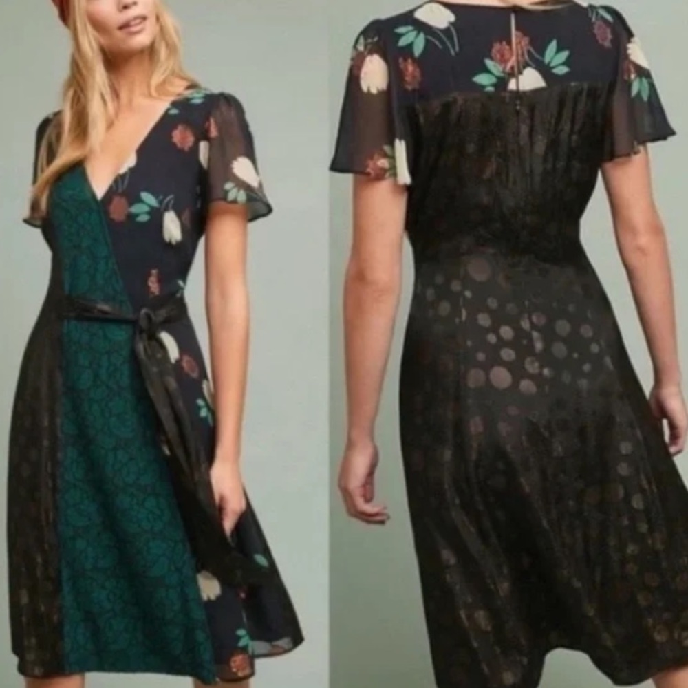 Anthropologie Moulinette Soeurs Ciao Bella Dress Size 2